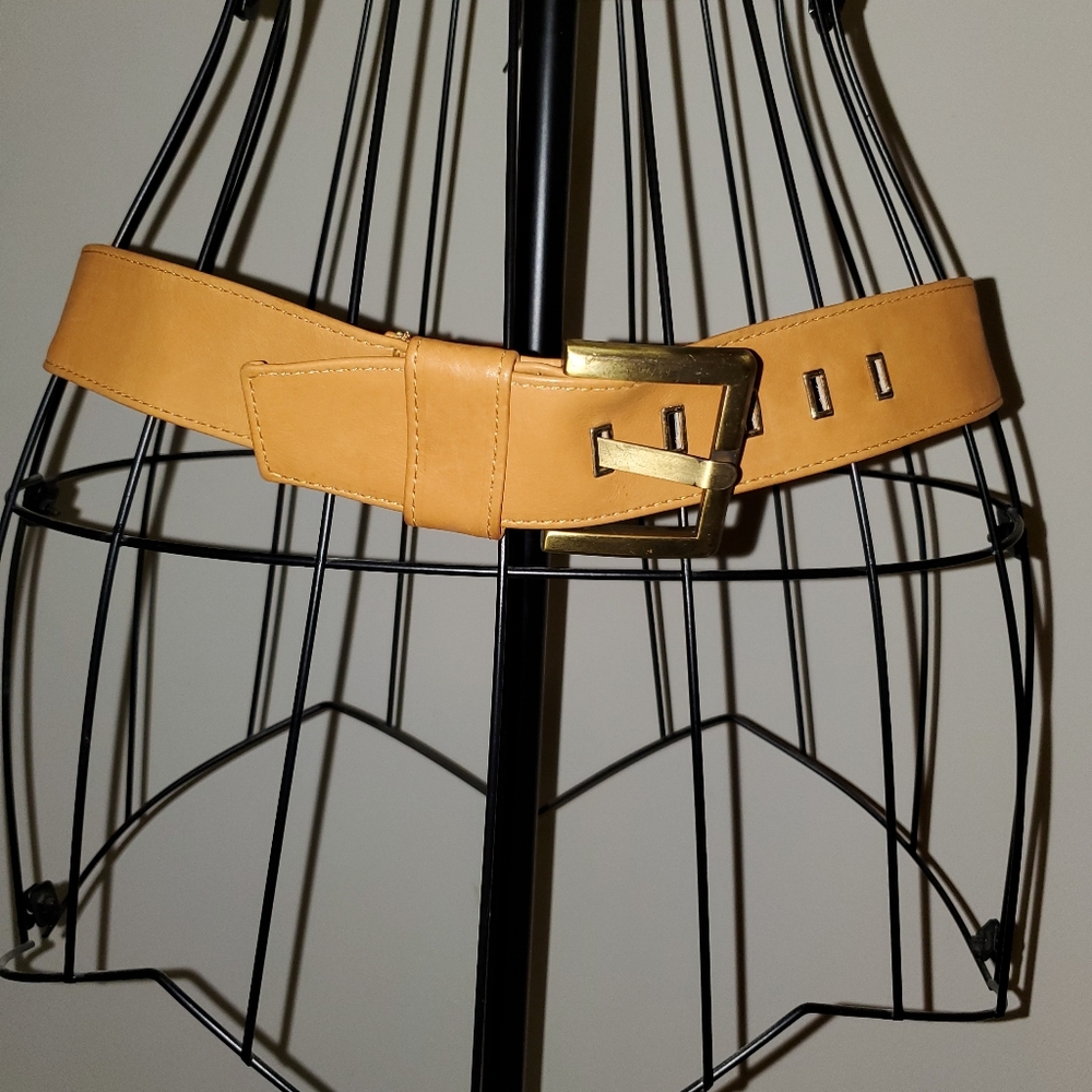 First Issue Womens belt, leather, tan
